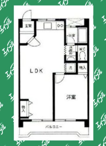 間取図 メゾン武田