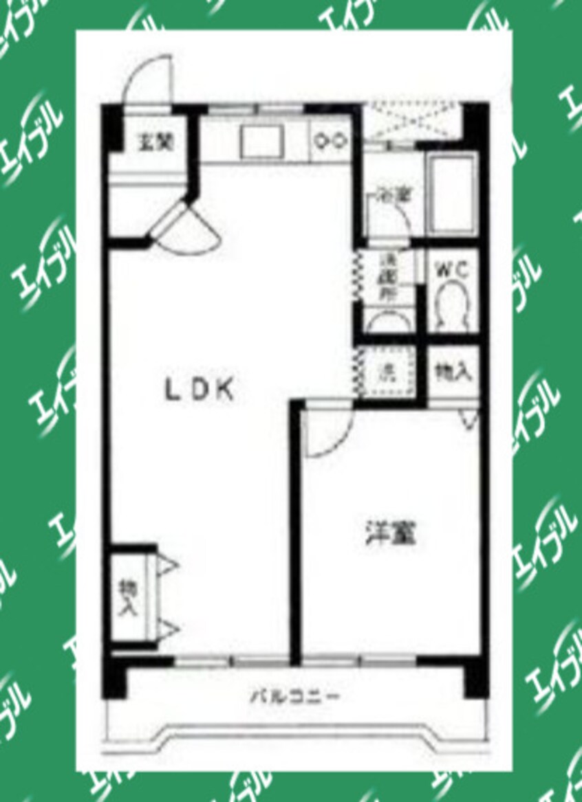 間取図 メゾン武田