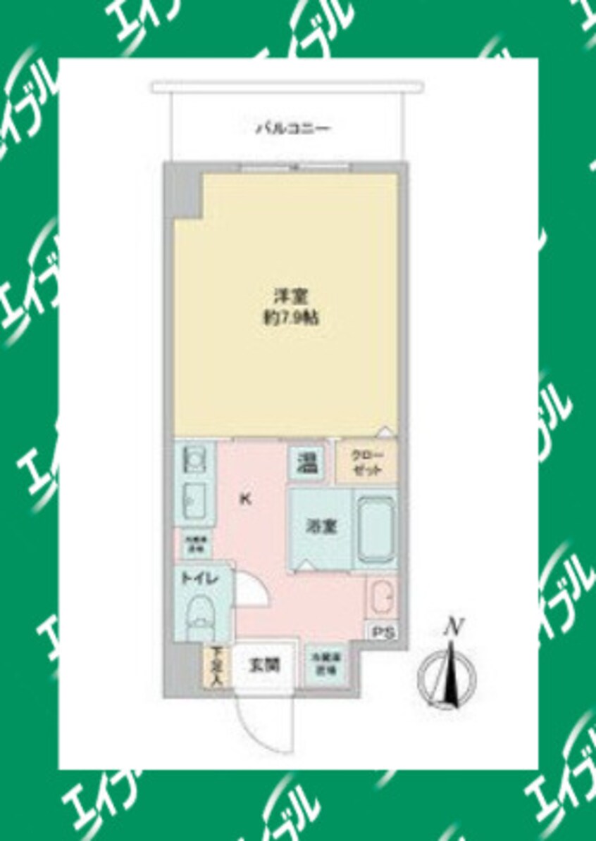 間取図 サン・名駅南ビル