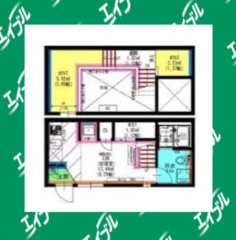 間取図 Velo JIYUGAOKA