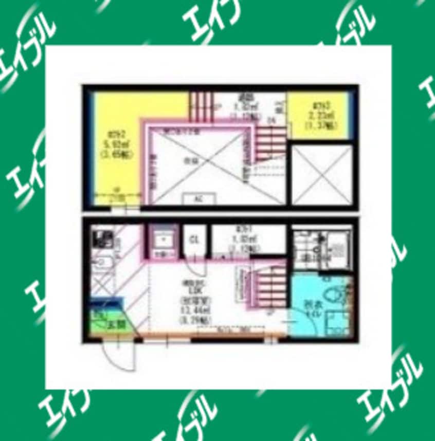 間取図 Velo JIYUGAOKA