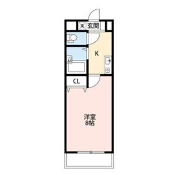 間取図 名古屋市営地下鉄東山線/本陣駅 徒歩11分 4階 築24年