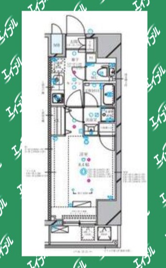 間取図 ディアレイシャス丸の内