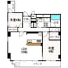 名古屋市営地下鉄桜通線/高岳駅 徒歩5分 6階 築18年 2LDKの間取り