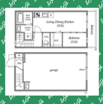 間取図 T’s BASE 西難波