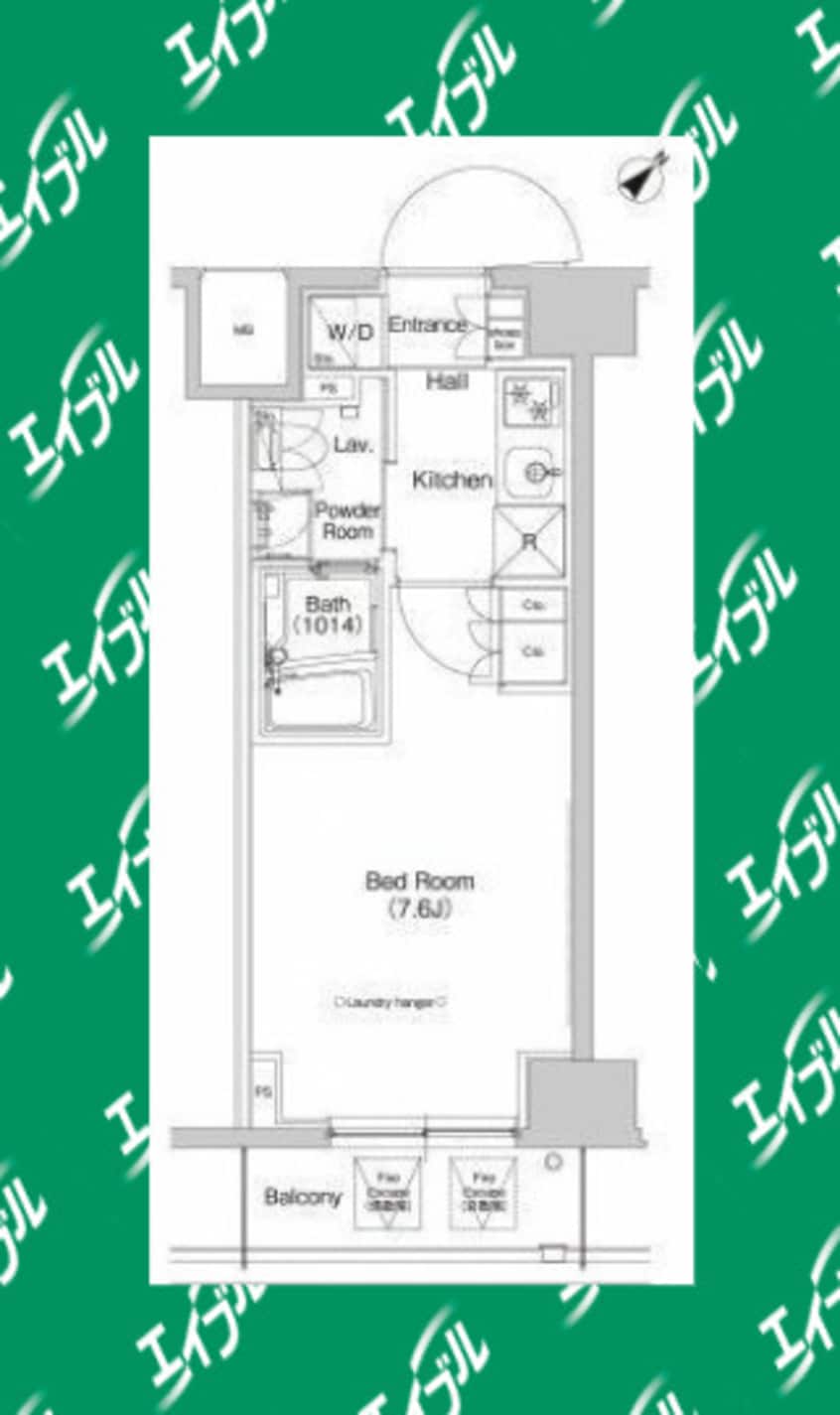 間取図 小田急小田原線/登戸駅 徒歩3分 5階 築9年