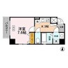 名古屋市営地下鉄桜通線/久屋大通駅 徒歩10分 8階 築18年 1Kの間取り