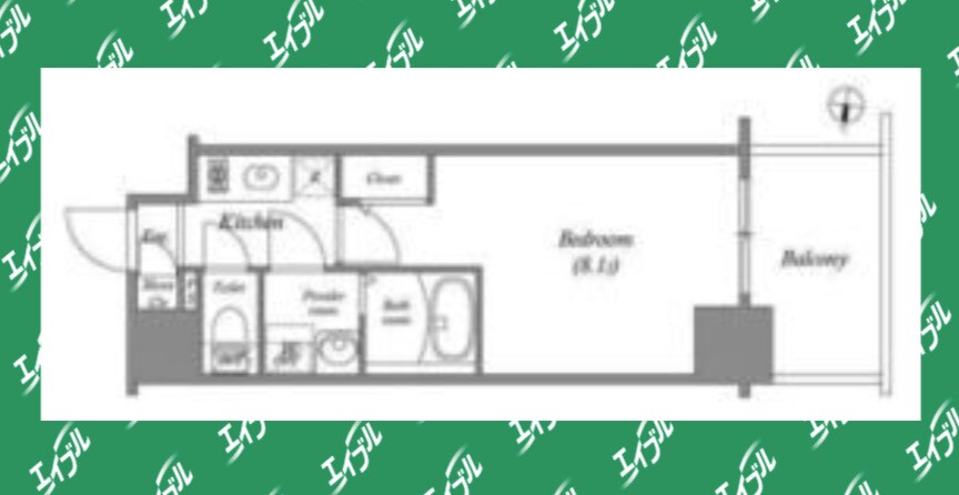 間取り図 エスリード新栄マルス