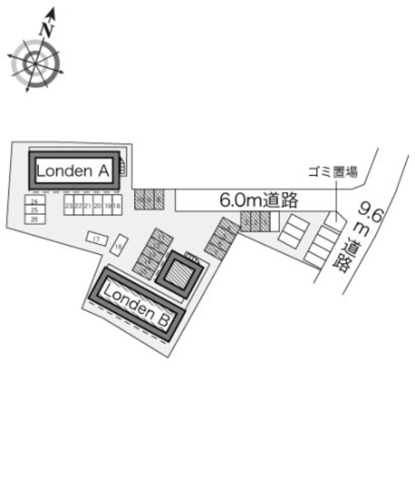  レオパレスＬｏｎｄｅｎ　Ｂ