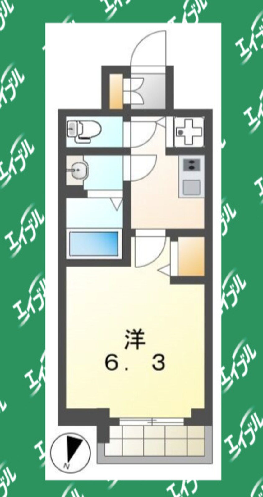 間取図 プレサンス丸の内城雅