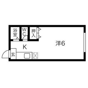 間取図 名古屋市営地下鉄桜通線/吹上駅 徒歩7分 1階 築45年