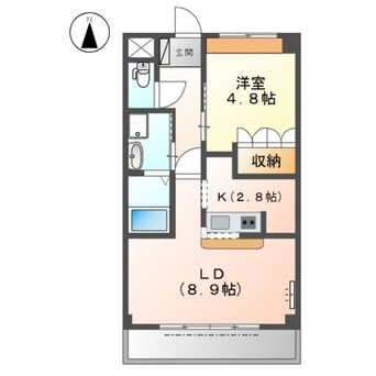 間取図 ガーデン仲田