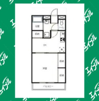 間取図 アンプルール フェール 縁 Ⅰ