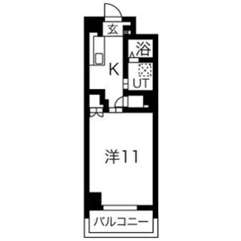 間取図 名古屋市営地下鉄桜通線/吹上駅 徒歩3分 8階 築23年