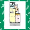 サンモール南野 1LDKの間取り