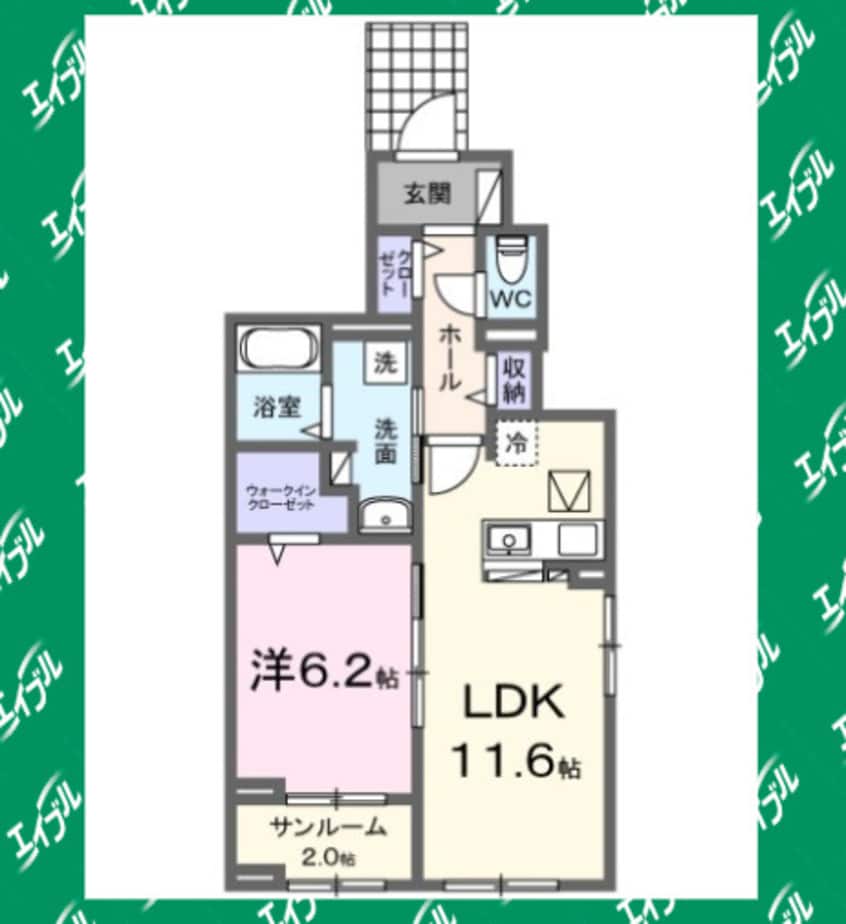 間取図 ルミナーレ・光