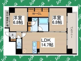 間取図 Village de Mizuho