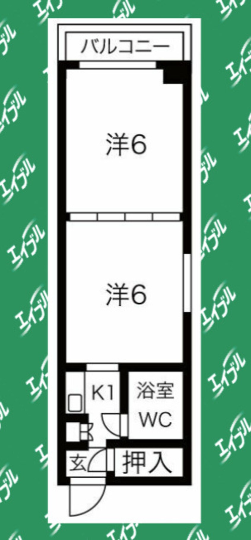 間取図 プリンセス栄
