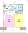 名古屋市営地下鉄鶴舞線/浄心駅 徒歩9分 10階 築26年 1DKの間取り