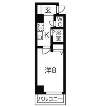間取図 名古屋市営地下鉄東山線/中村公園駅 徒歩2分 4階 築25年