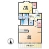 名古屋市営地下鉄東山線/中村公園駅 徒歩9分 1階 築39年 1LDKの間取り