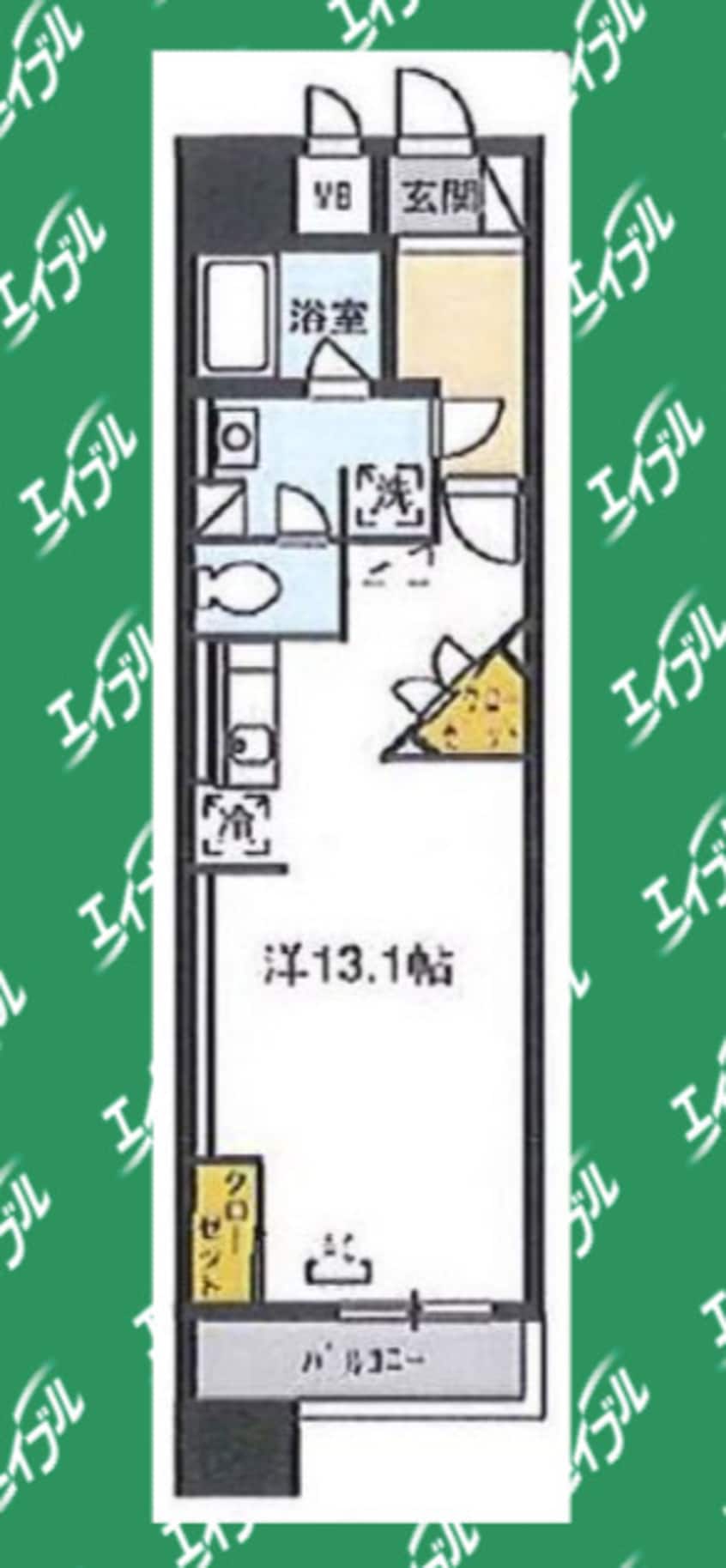 間取図 ロイジェント栄
