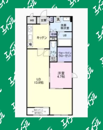 間取図 猫ん家　シャトン黄金