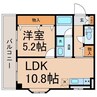 名鉄犬山線/上小田井駅 徒歩7分 4階 築21年 1LDKの間取り