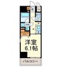 名古屋市営地下鉄名城線/黒川駅 徒歩3分 7階 築7年 1Kの間取り