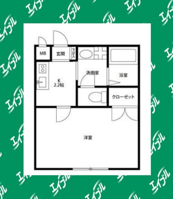 間取図 アンプルール ブワ SUMIIKE