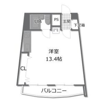 間取図 名古屋市営地下鉄名城線/上前津駅 徒歩1分 10階 築46年
