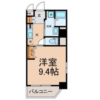 間取図 名鉄名古屋本線/神宮前駅 徒歩13分 9階 築17年