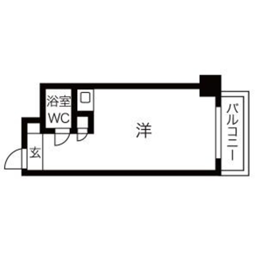 間取図 名古屋市営地下鉄桜通線/御器所駅 徒歩2分 4階 築39年