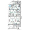 名古屋市営地下鉄名城線/西高蔵駅 徒歩6分 10階 1年未満 1LDKの間取り
