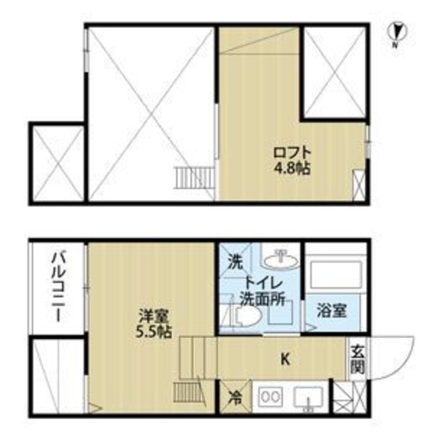 間取図 近鉄名古屋線/黄金駅 徒歩10分 1階 築10年