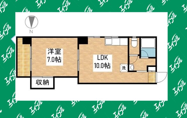 間取り図 大黒マンション