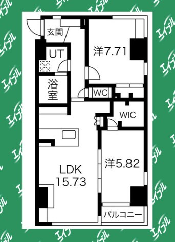 間取図 AREX丸の内II