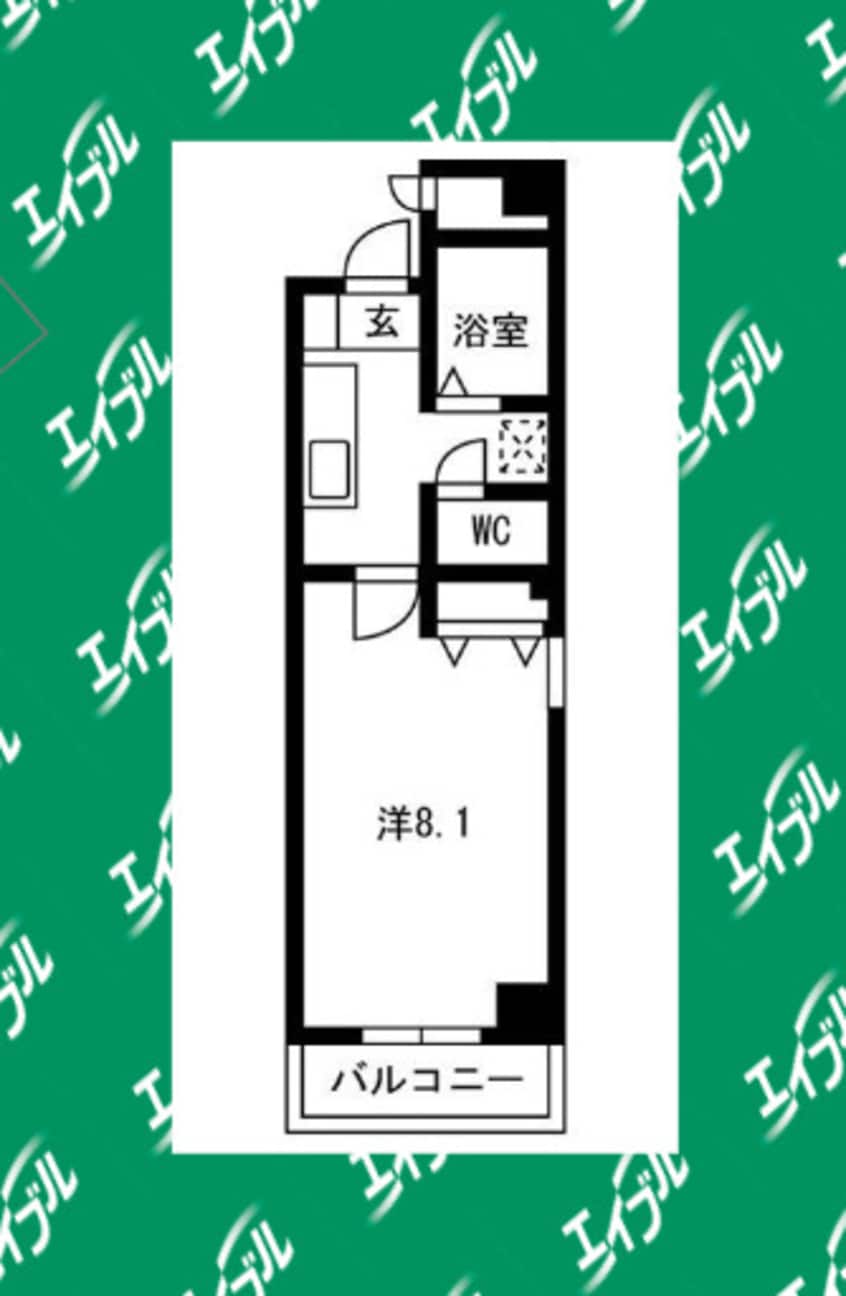 間取図 メゾン・ド・ビジェ