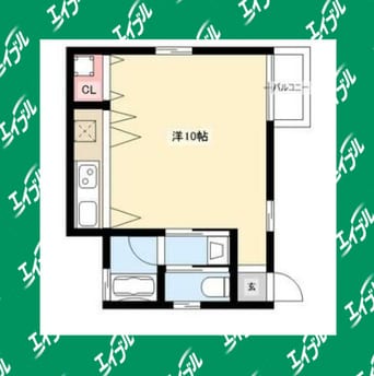 間取図 ボンヌール川名