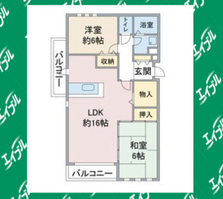 間取図 セントラル上社