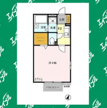 間取図 アバンサール一社