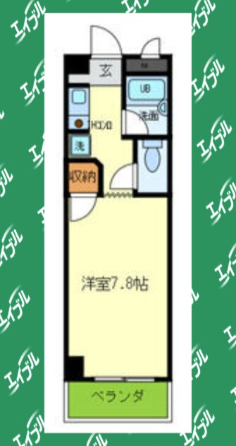 間取り図 ドムール若山
