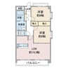 名古屋市営地下鉄鶴舞線/庄内緑地公園駅 徒歩15分 1階 築20年 2LDKの間取り