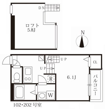 間取図 ユグドラシル高畑
