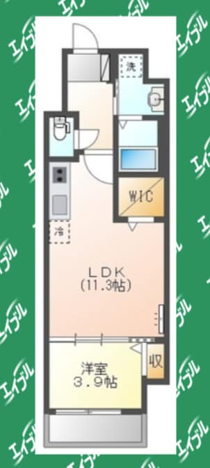 間取り図 Ｇｒａｎｄ　Ｓｏｌｅｉｌ大須白川