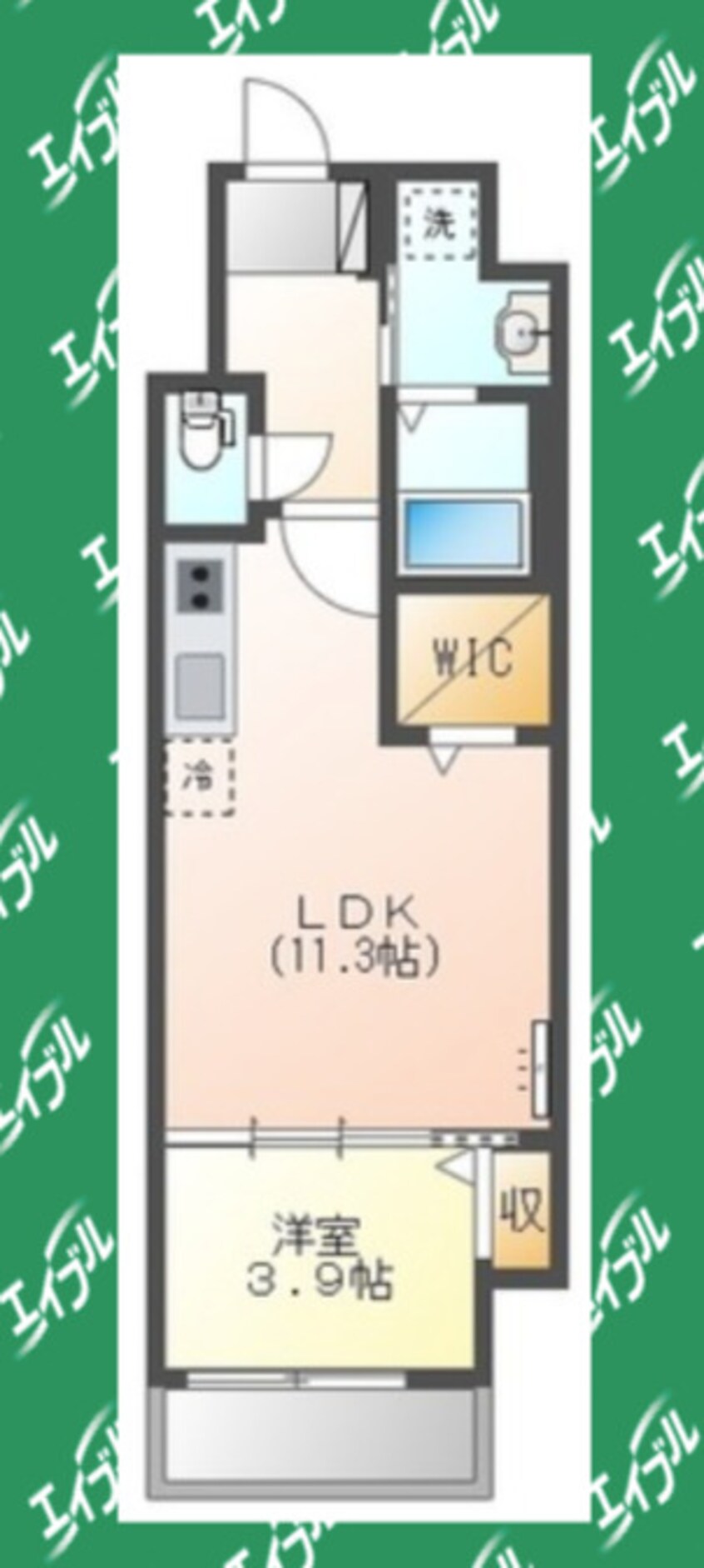 間取図 Ｇｒａｎｄ　Ｓｏｌｅｉｌ大須白川