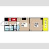 名古屋市営地下鉄名城線/矢場町駅 徒歩6分 6階 築33年 1LDKの間取り
