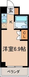 名古屋市営地下鉄鶴舞線/大須観音駅 徒歩9分 6階 築30年 1Kの間取り