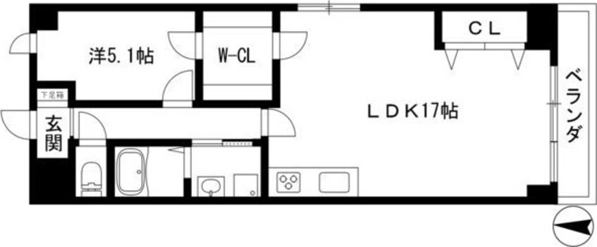 間取図 The Sengen Terrace