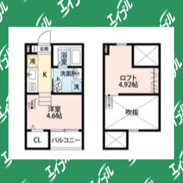 間取り図 名鉄名古屋本線/東枇杷島駅 徒歩11分 2階 築10年